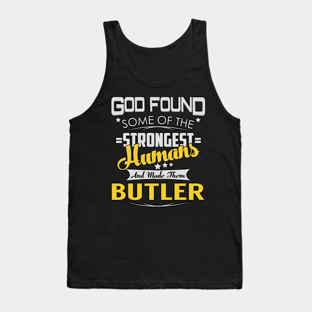 BUTLER Tank Top by Lotusg